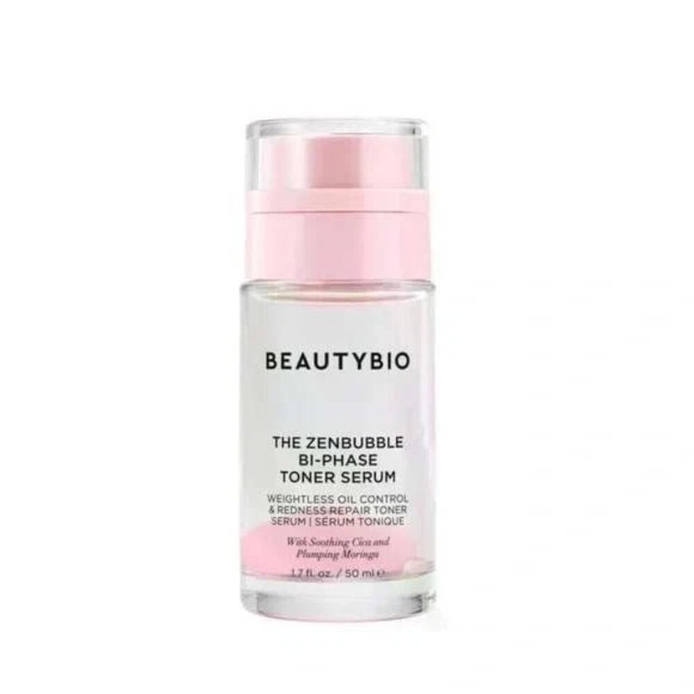 Beautybio Zen Bubble Bi-Phase Toner Serum Full Size NIB 1.7 oz.‎